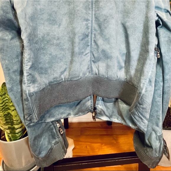 Authentic Dolce & Gabbana_ Authentic Apparel_Washed Blue Cotton Rebel Jacket - Picture 4 of 9